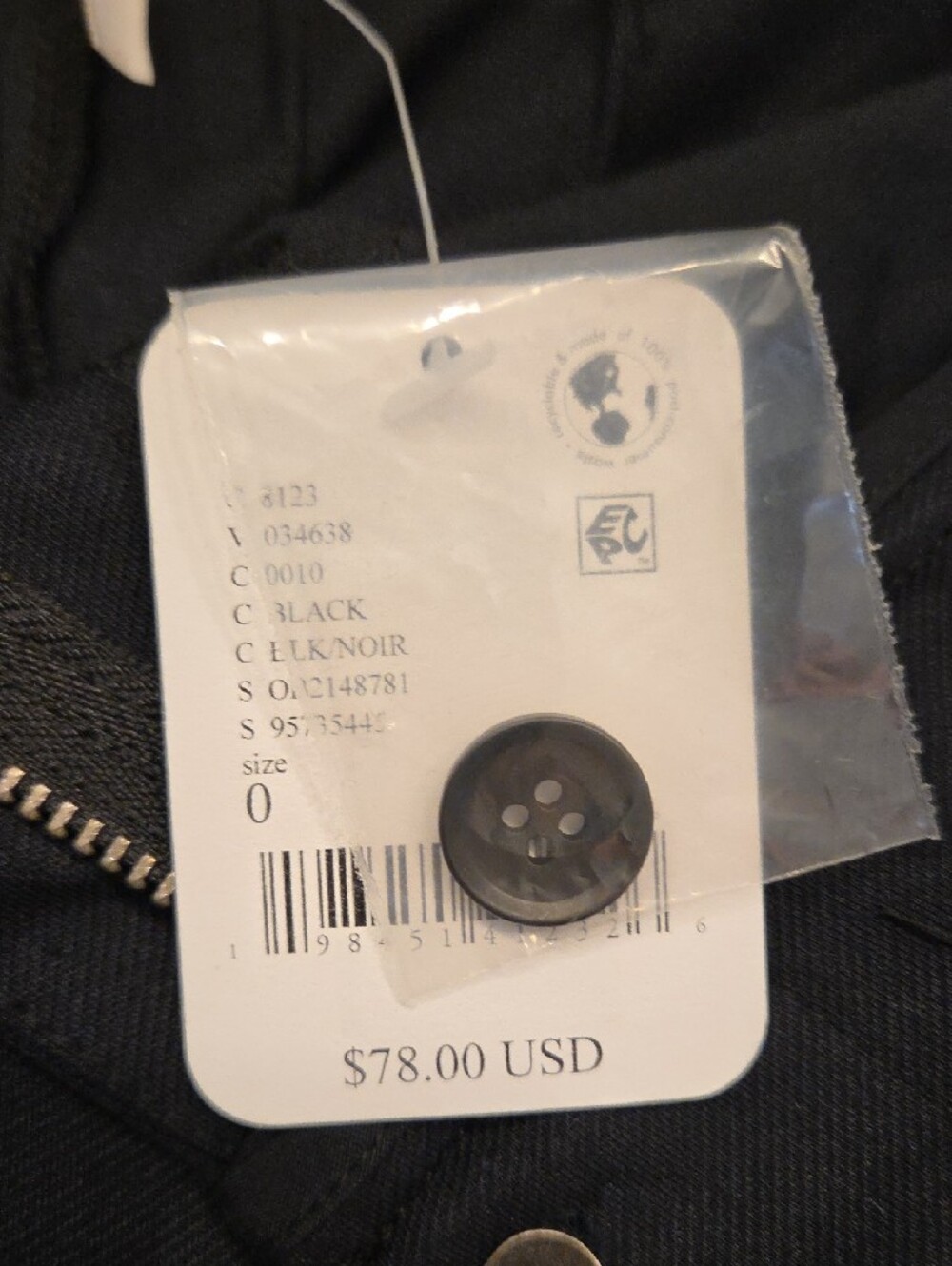 Free People Black Skinny Pull-On Pants - Picture 3 of 13